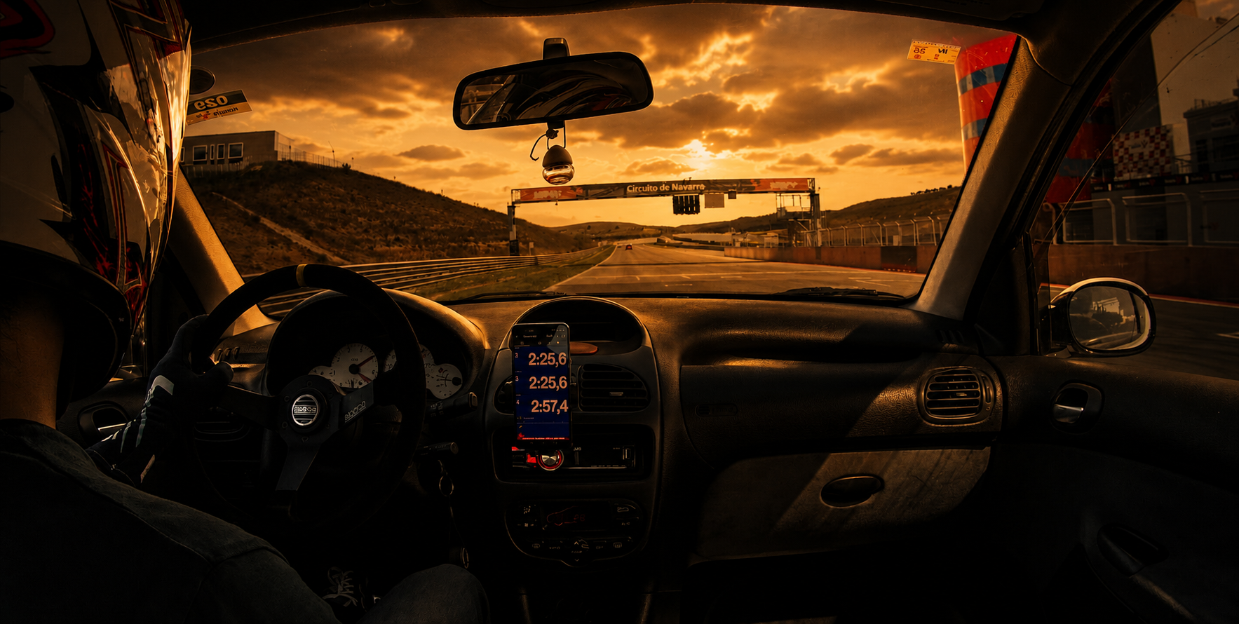 Tercera vez en Navarra con el 206 GTI y un E36